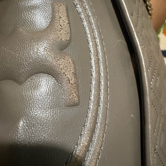 Tory Burch Grey Fleming Bag - Picture 10 of 11